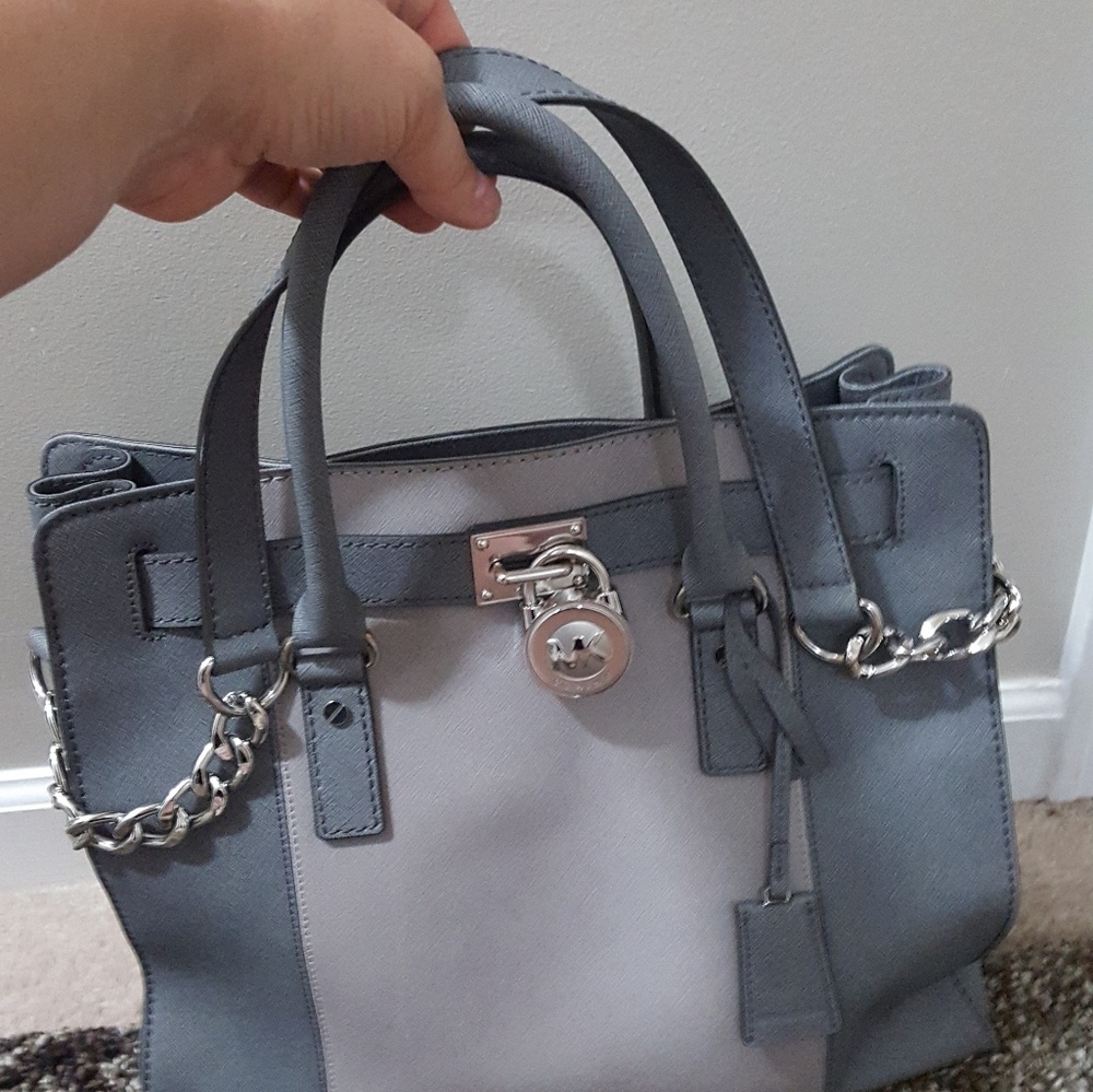 Authentic large hamilton rare 2 tone gray used